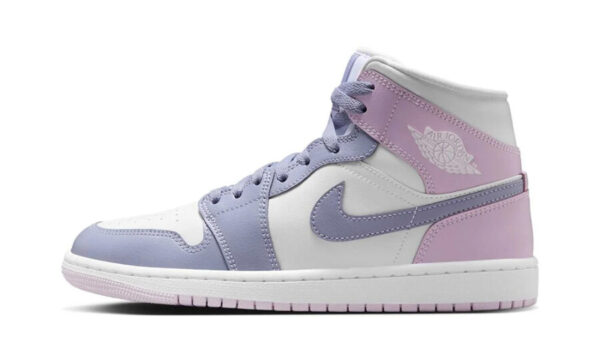 Air Jordan 1 Mid Indigo Haze Doll White (W)