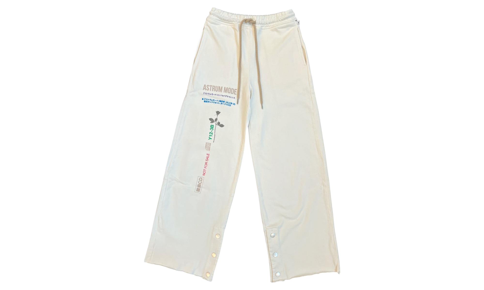 ASTRUM SILENCE SWEATPANT "BONE" AST008