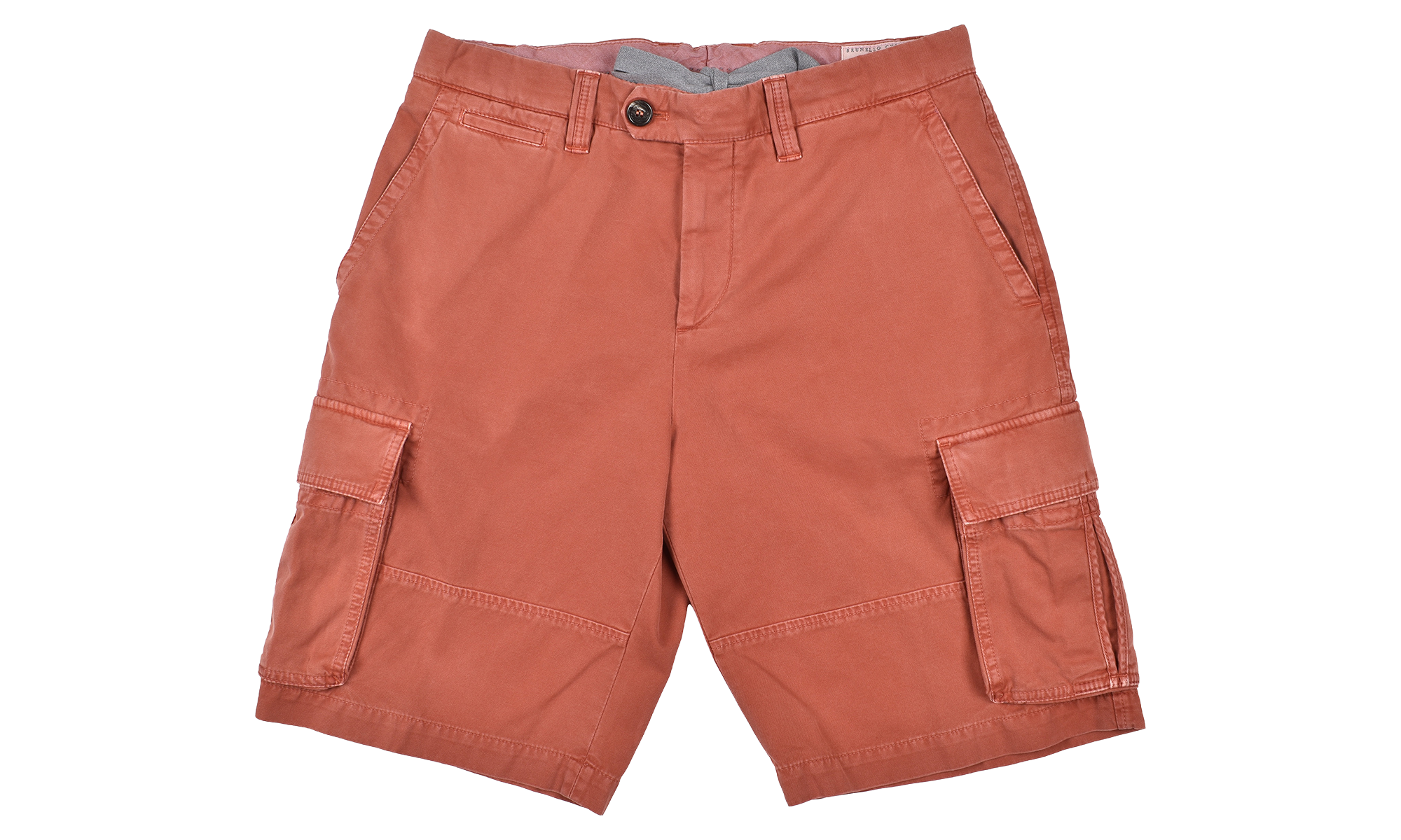 Cargo Bermuda Shorts "Orange" BRUN166