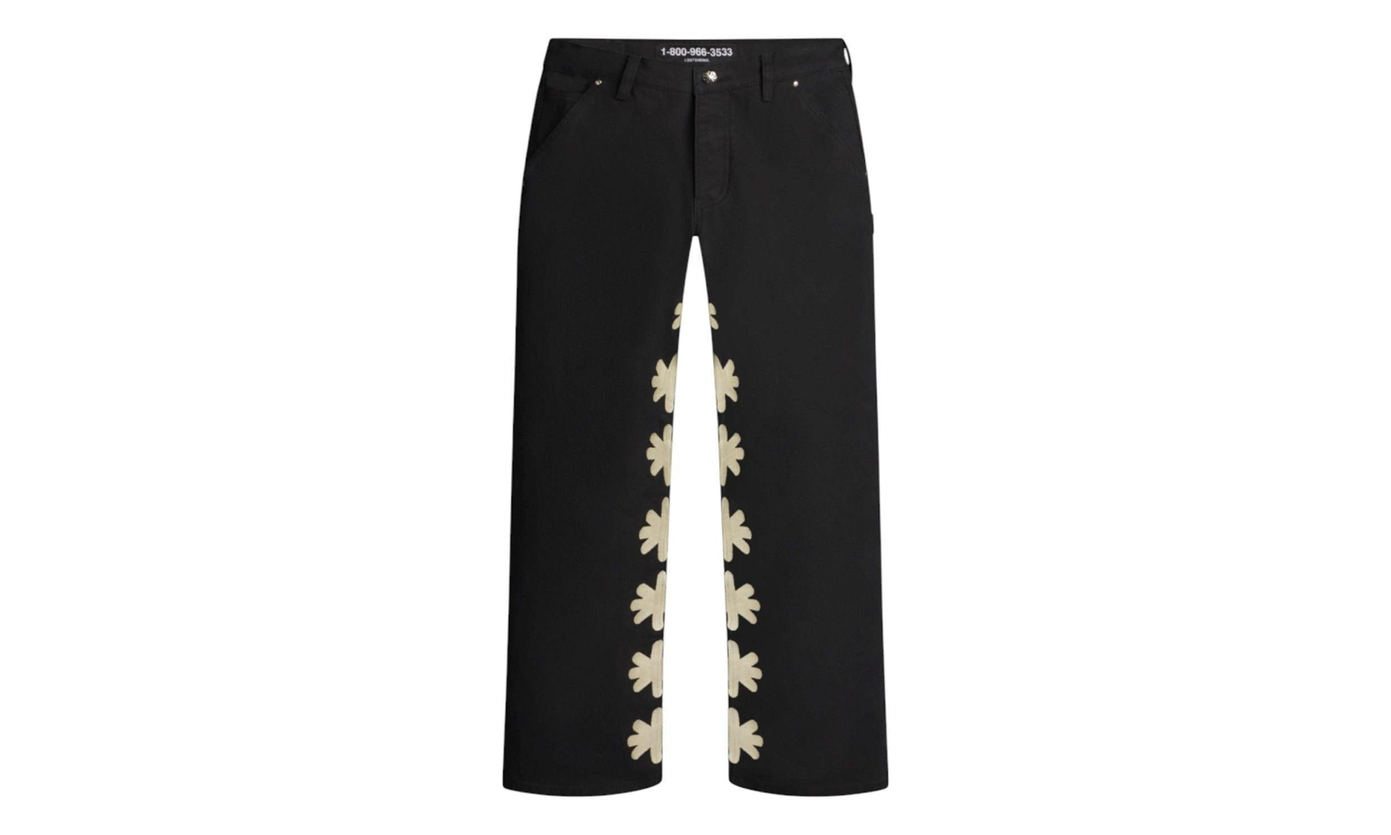 Carpenter Pants "Black / Bone" 10062664