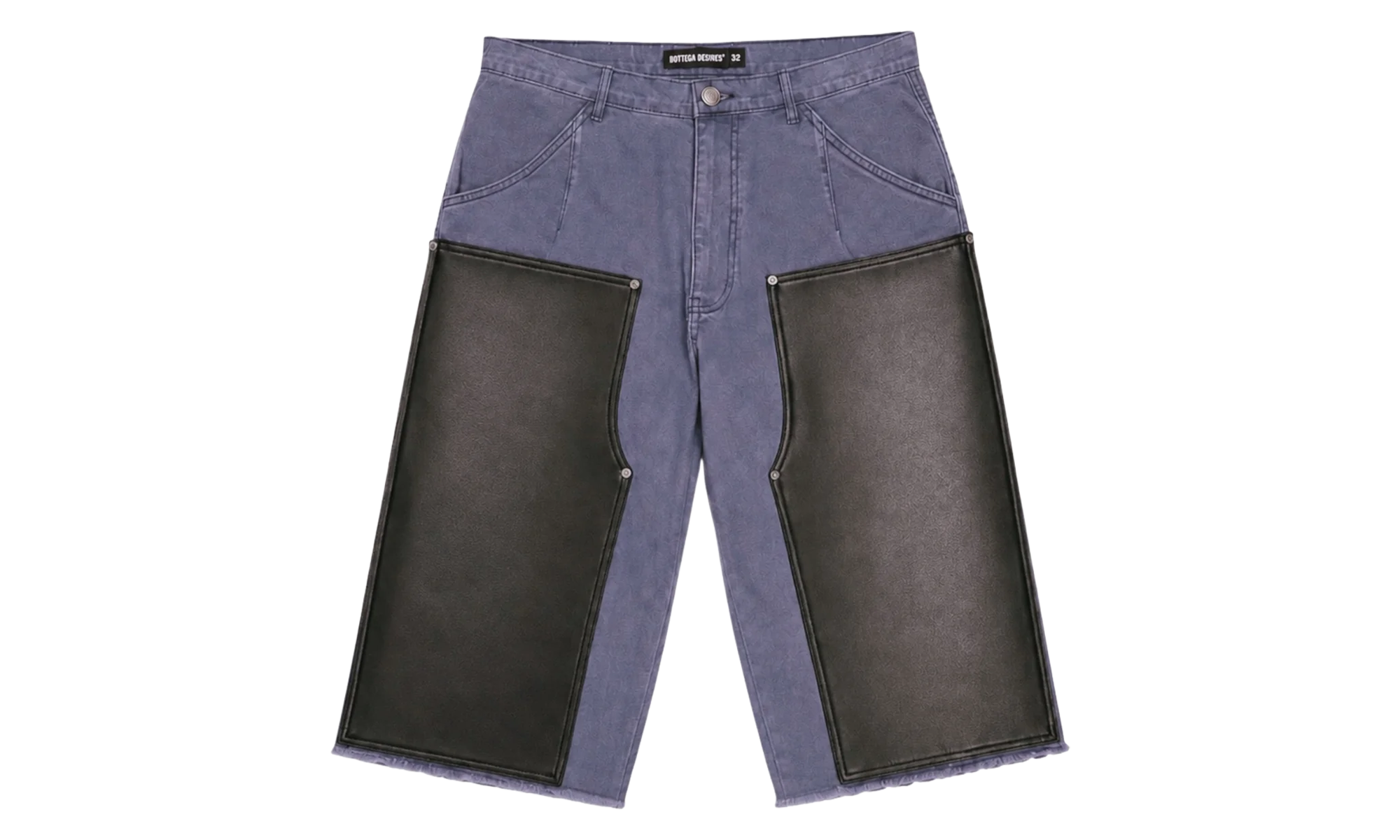 Double Knee Shorts "Blue" BD049
