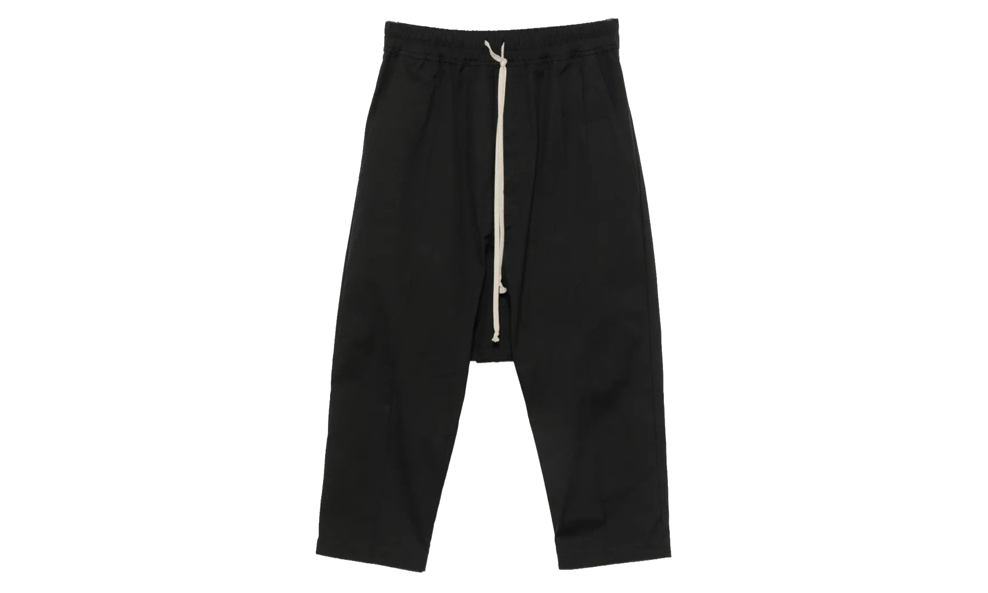 Drawstring Cropped Pants "Black/Black" RU02F4381 LBA 09