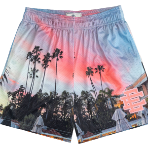 EE Basic Short "Sunset Palm Tree" EE985