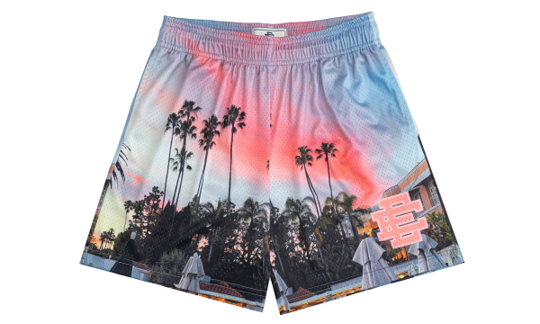 EE Basic Short "Sunset Palm Tree" EE985