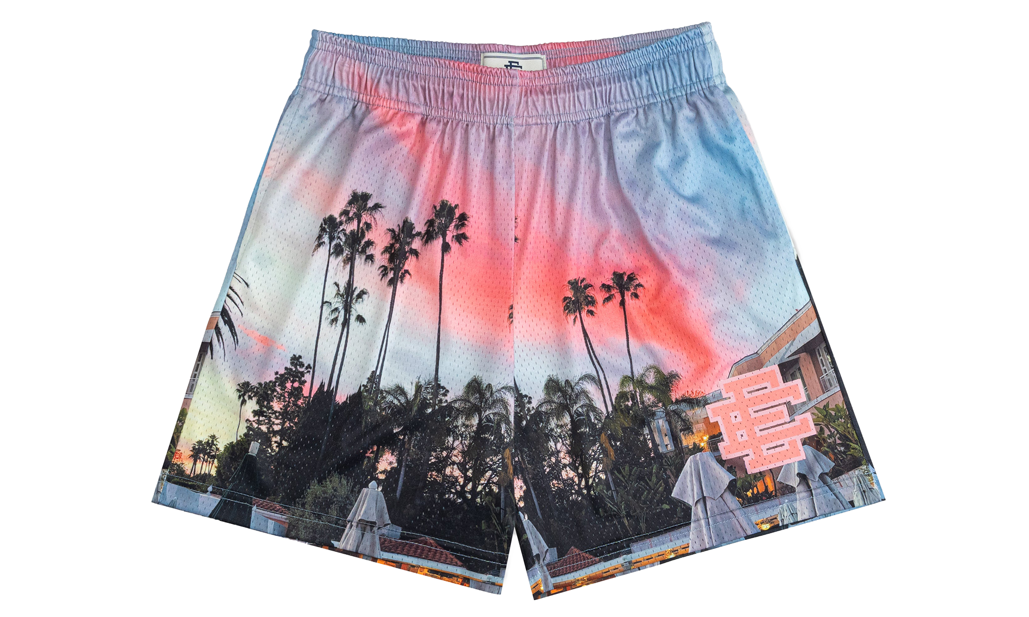 EE Basic Short "Sunset Palm Tree" EE985