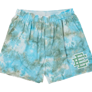 EE Basic Shorts "Blue/Green Tie Dye" EE097