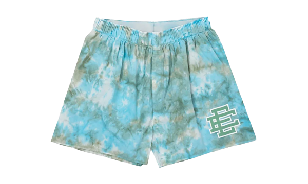 EE Basic Shorts "Blue/Green Tie Dye" EE097