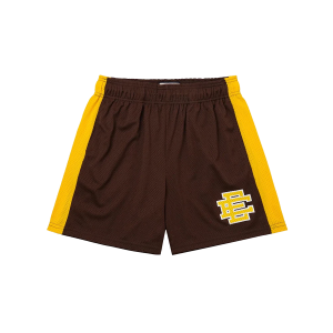 EE Basic Shorts "CHOCOLATE/ATHLETIC GOLD" EE023