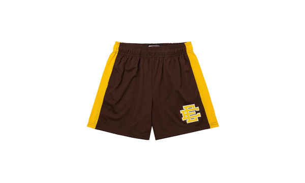EE Basic Shorts "CHOCOLATE/ATHLETIC GOLD" EE023