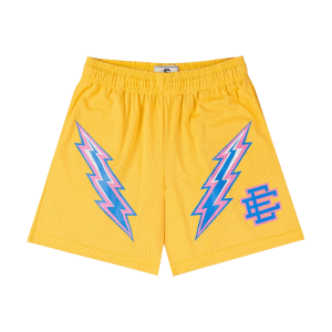 EE Basic Shorts "Consilk/Blue/Pink Bolt" EE080