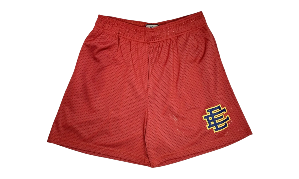 EE Basic Shorts "Crimson / Varsity Yellow" EE160