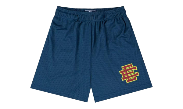 EE Basic Shorts "Dark Denim / Burgundy" EE074