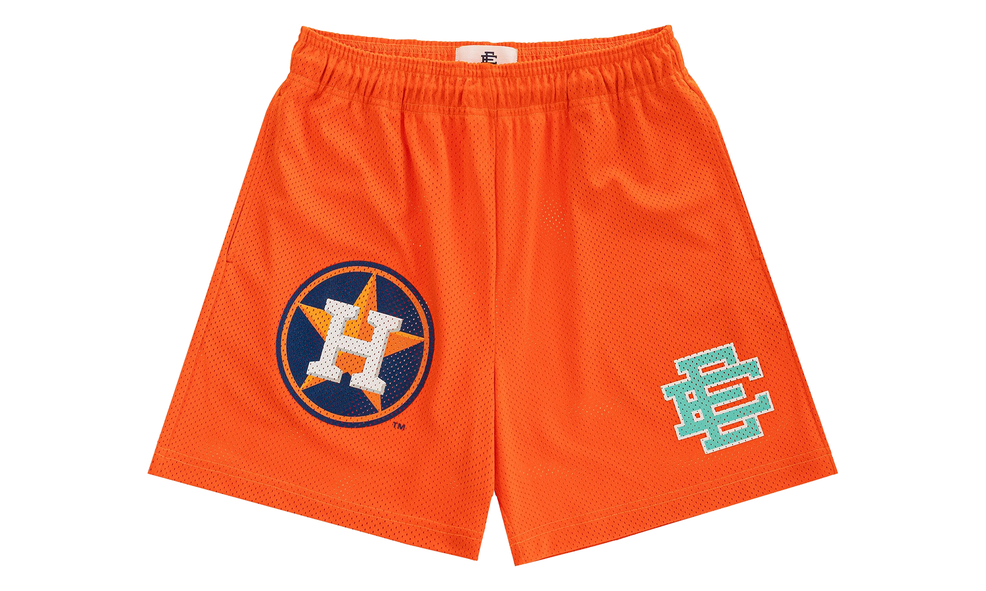 EE Basic Shorts "Houston Shorts - Orange / Teal" EE352