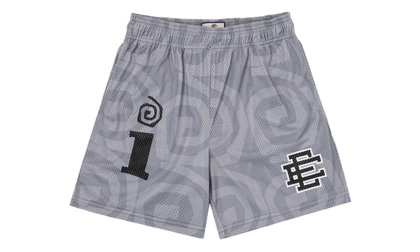 EE Basic Shorts "INTERSCOPE RECORDS - Grey" EE704