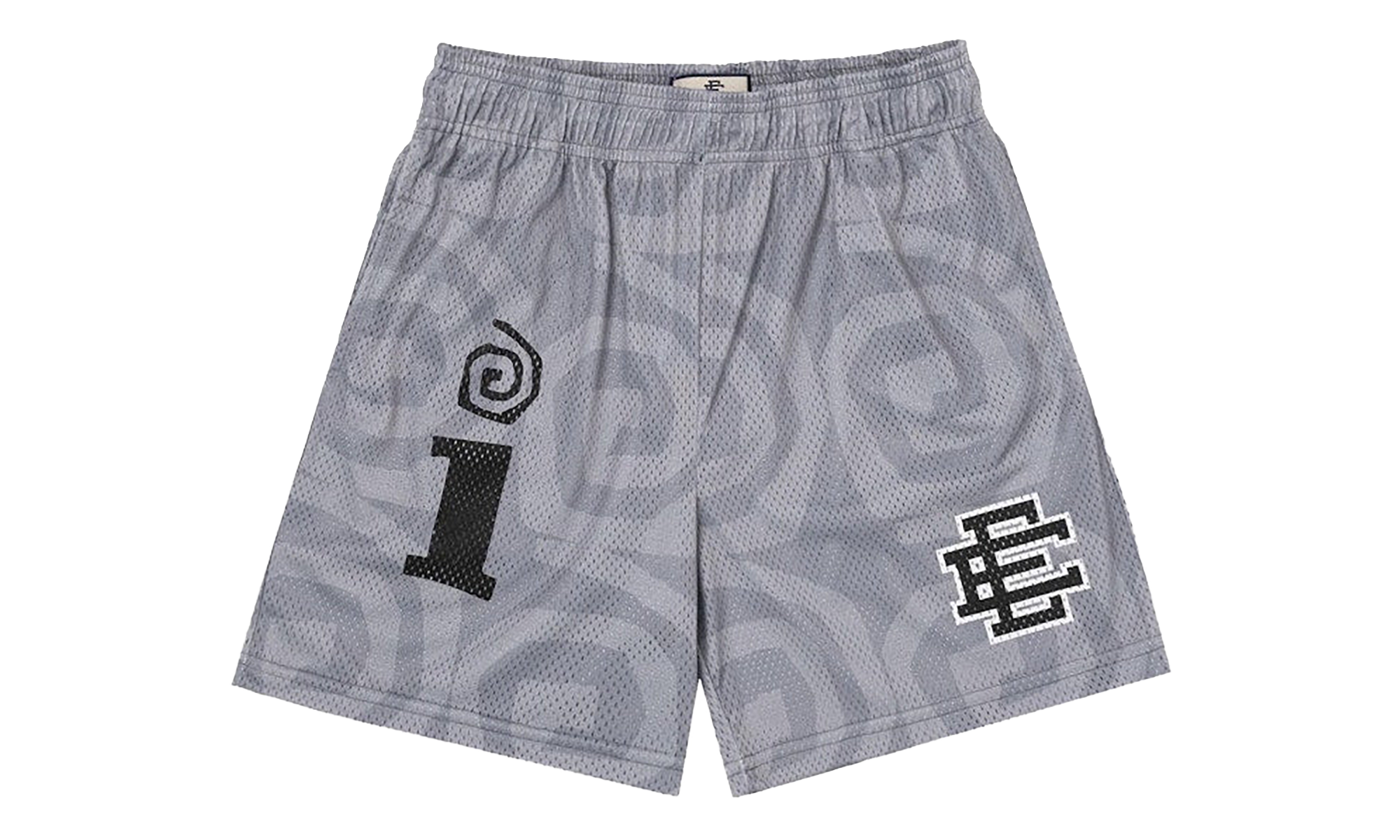EE Basic Shorts "INTERSCOPE RECORDS - Grey" EE704