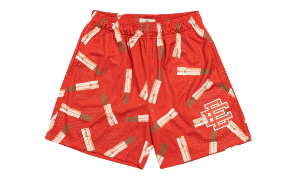 EE Basic Shorts "Lipstick Logos - Red" EE869
