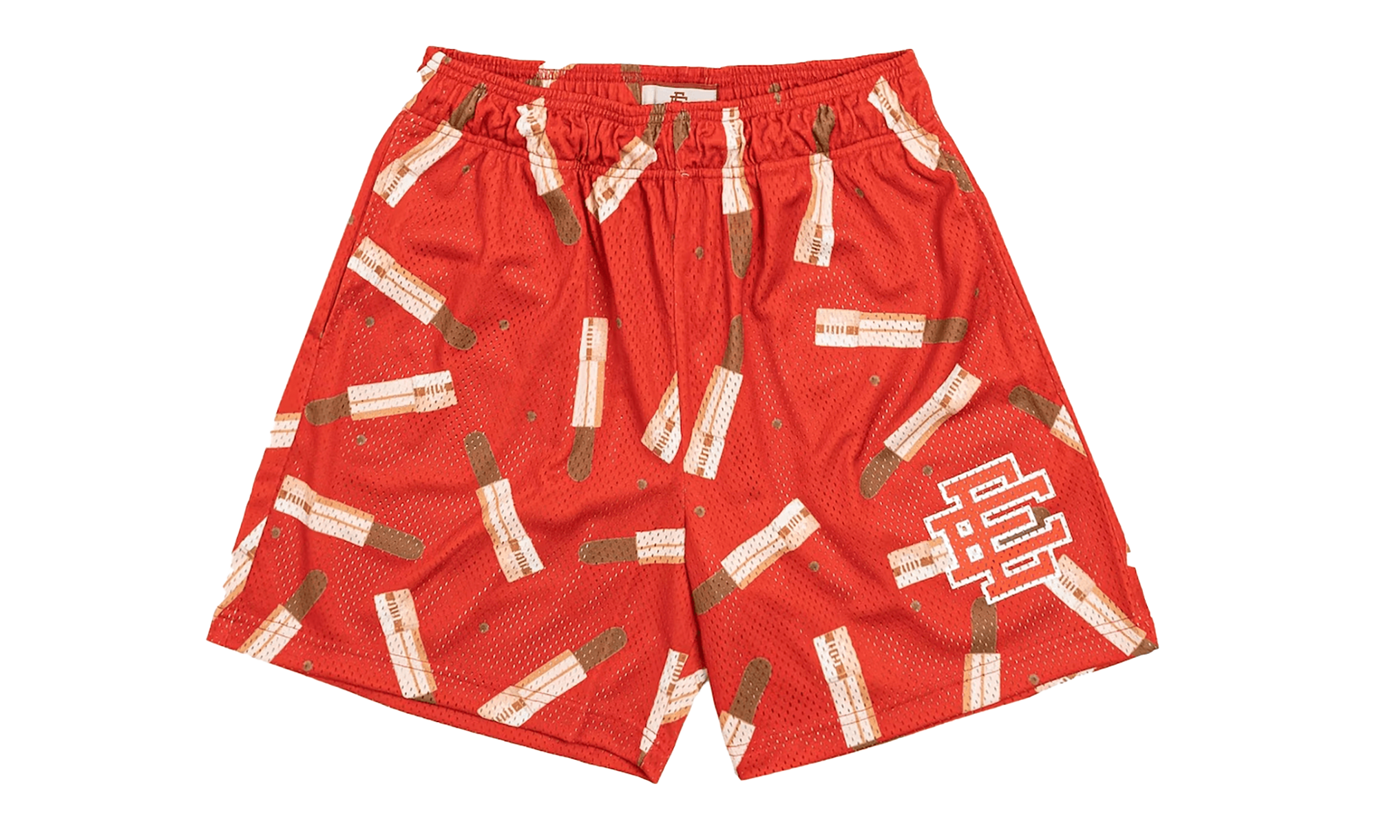 EE Basic Shorts "Lipstick Logos - Red" EE869