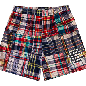 EE Basic Shorts "Madras - Plaid/Grey EE" EE723