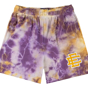 EE Basic Shorts "Mesh Lakers/ Yellow" EE804