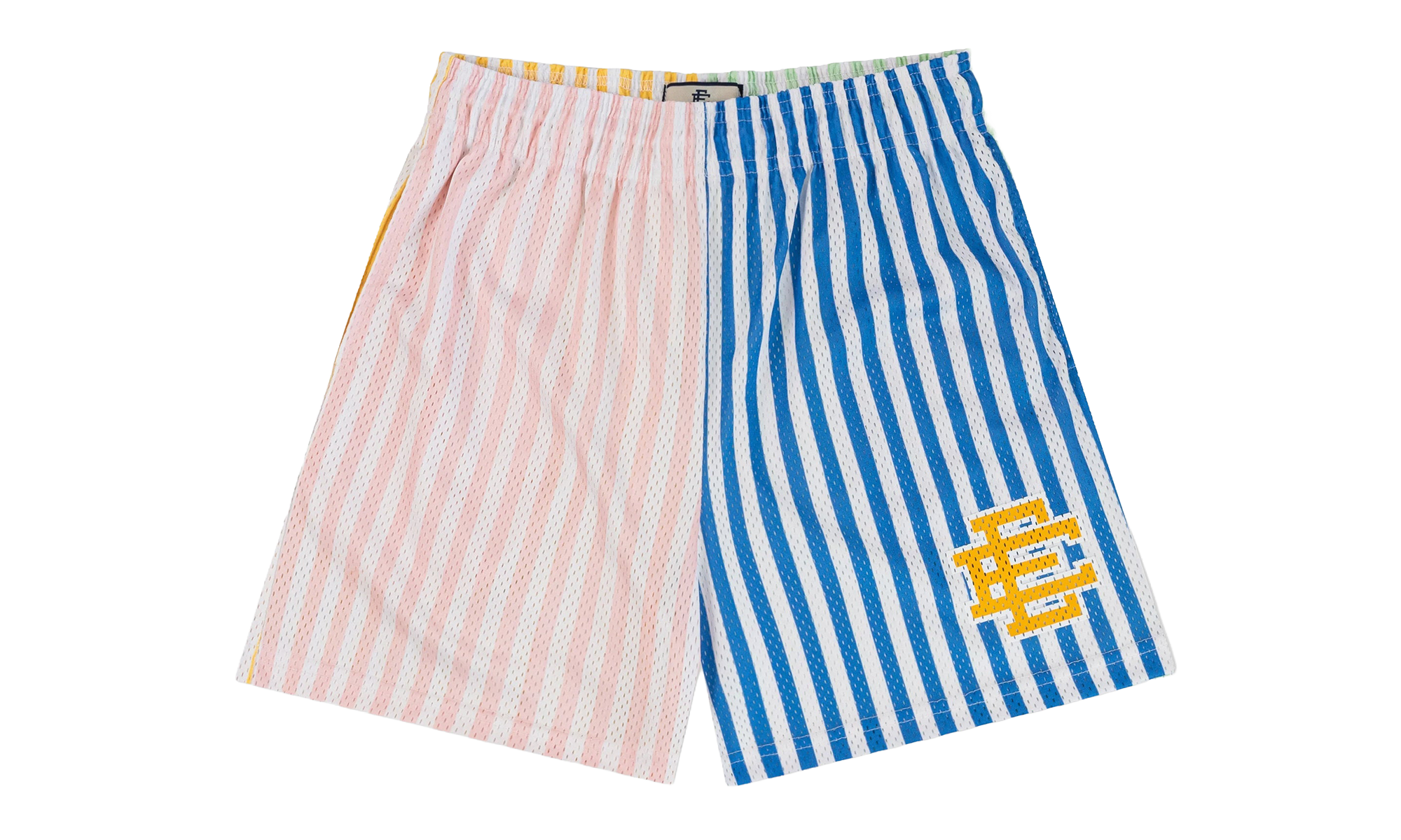 EE Basic Shorts "Mesh Yellow/White" EE789