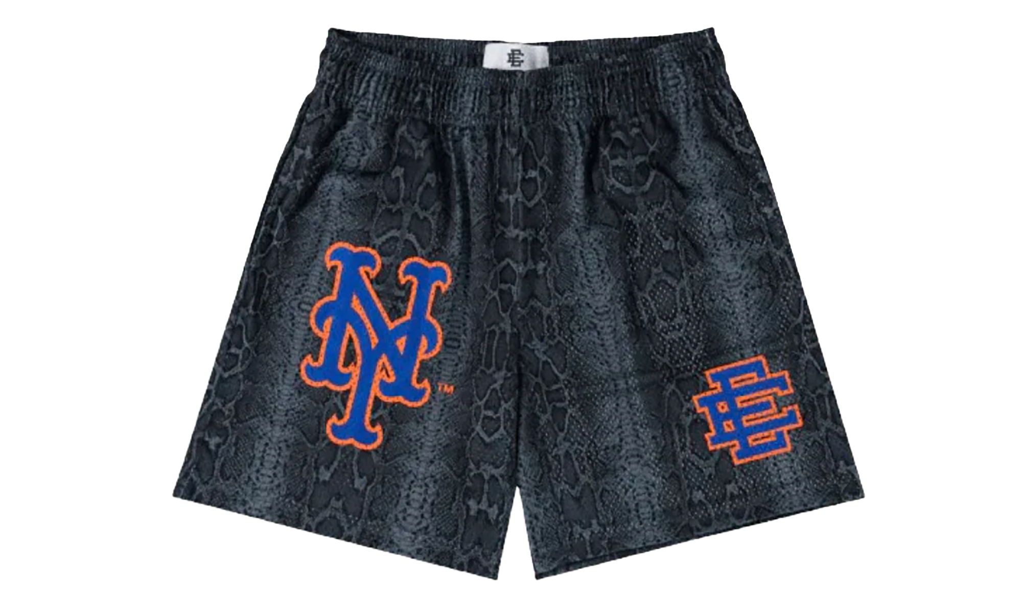 EE Basic Shorts "NY METS - Black/ Blue" EE796
