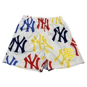 EE Basic Shorts "NY Yankees - White" EE101