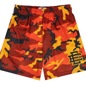 EE Basic Shorts "Orange / Black Camo" EE224