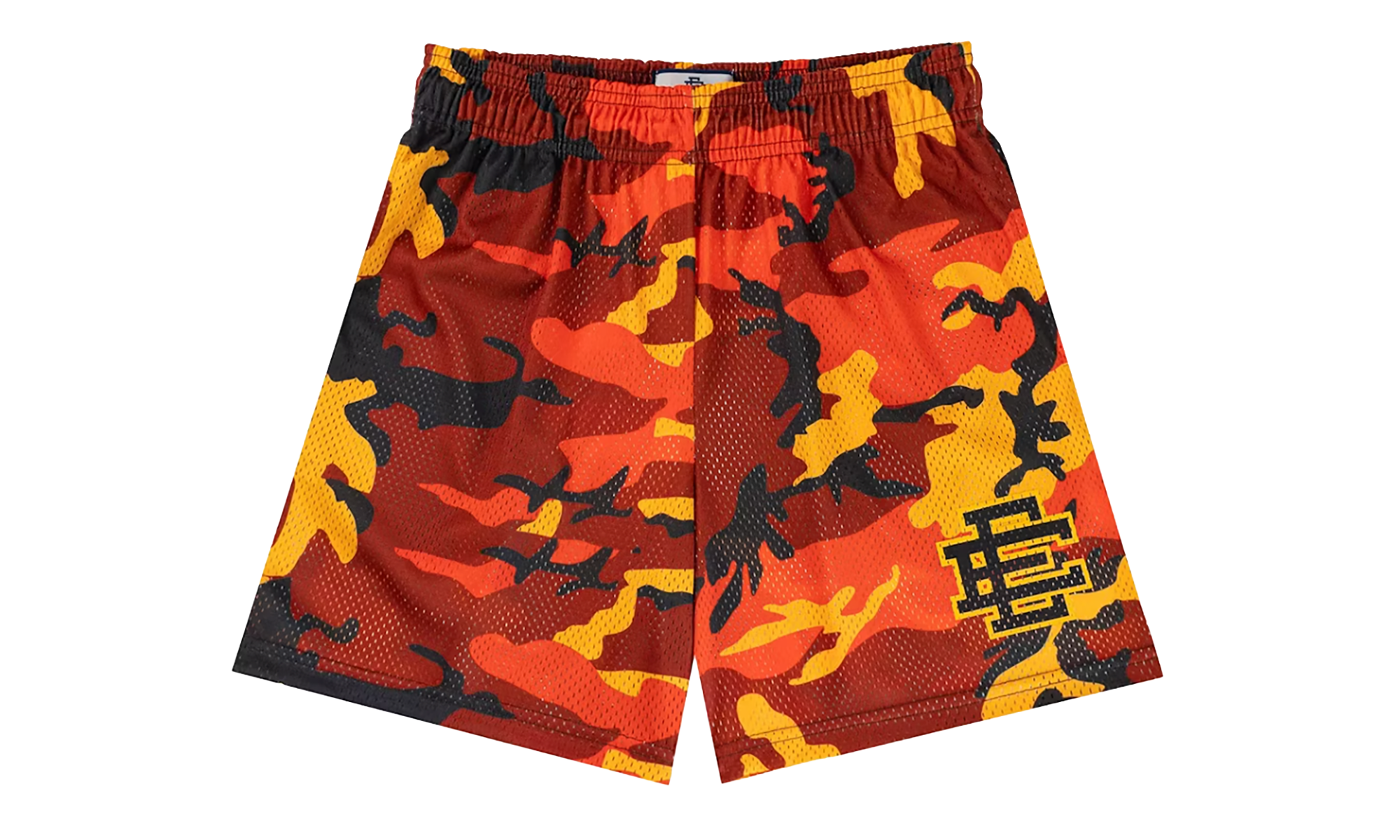 EE Basic Shorts "Orange / Black Camo" EE224