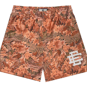 EE Basic Shorts "Orange / Leafy Camo" EE179