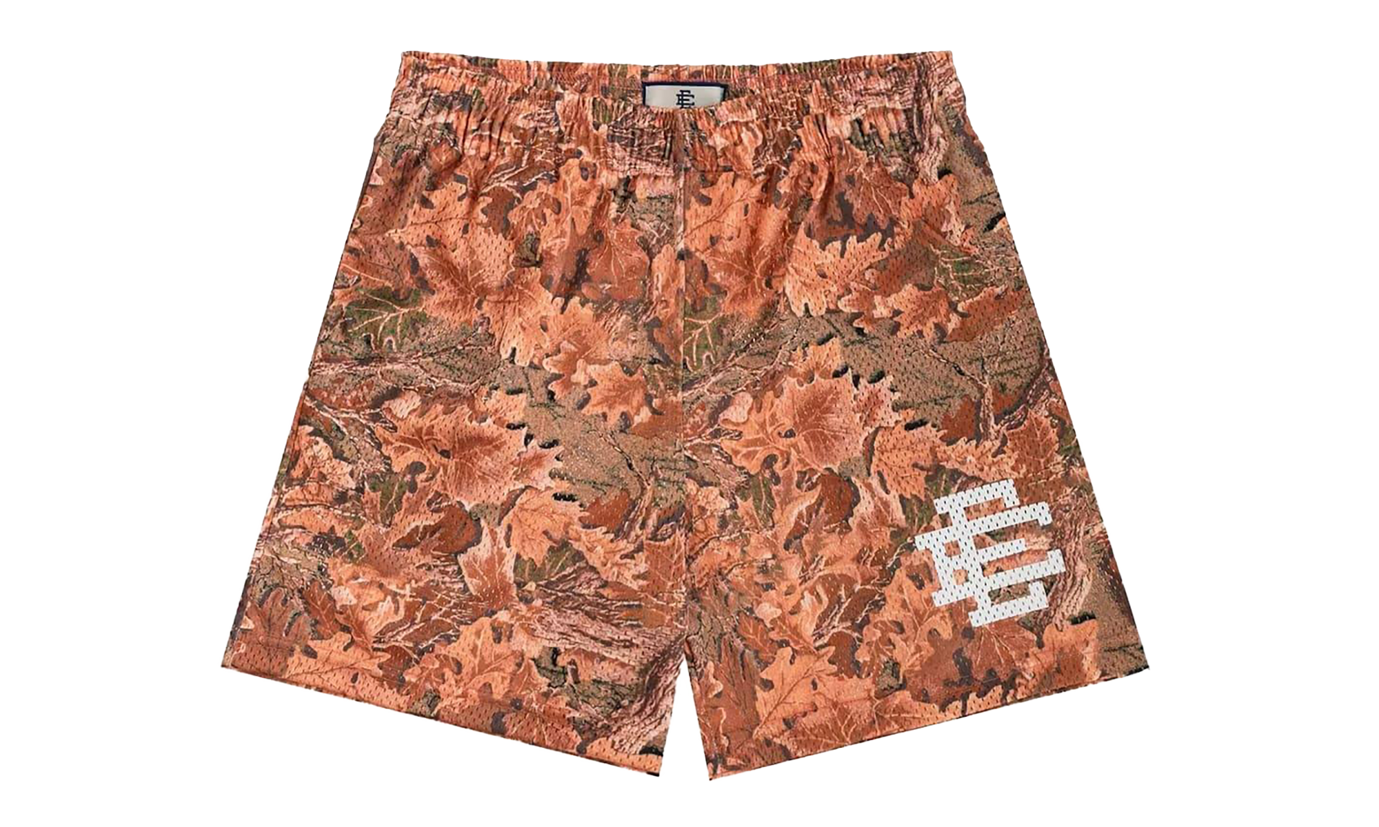 EE Basic Shorts "Orange / Leafy Camo" EE179