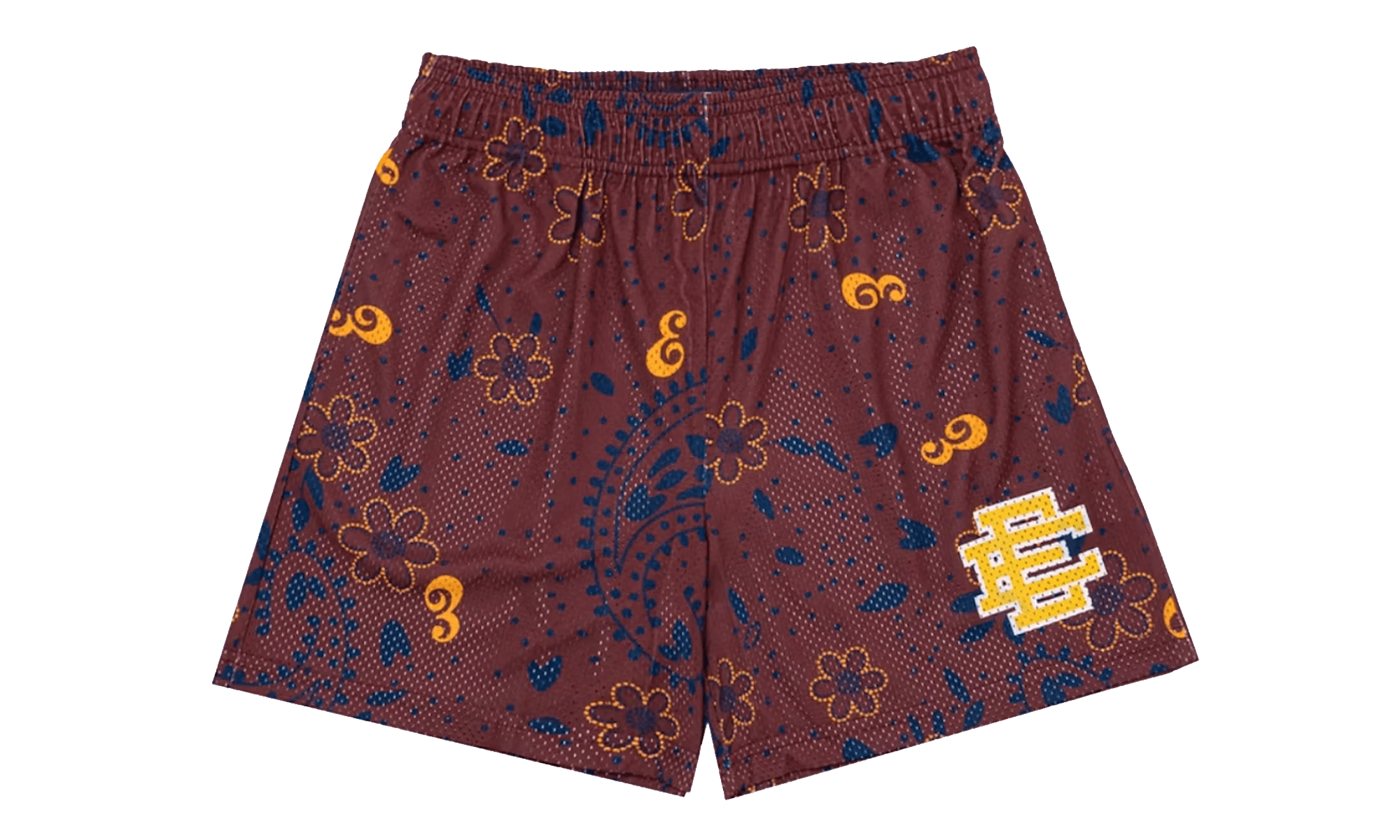 EE Basic Shorts "Paisley - Maroon" EE892