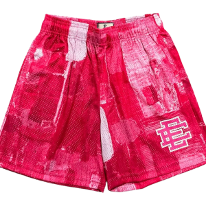 EE Basic Shorts "Pink Boro Patchwork" EE115
