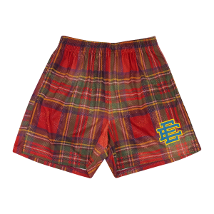 EE Basic Shorts "Plaid - GREEN" EE014
