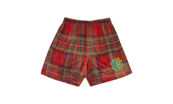 EE Basic Shorts "Plaid - GREEN" EE014