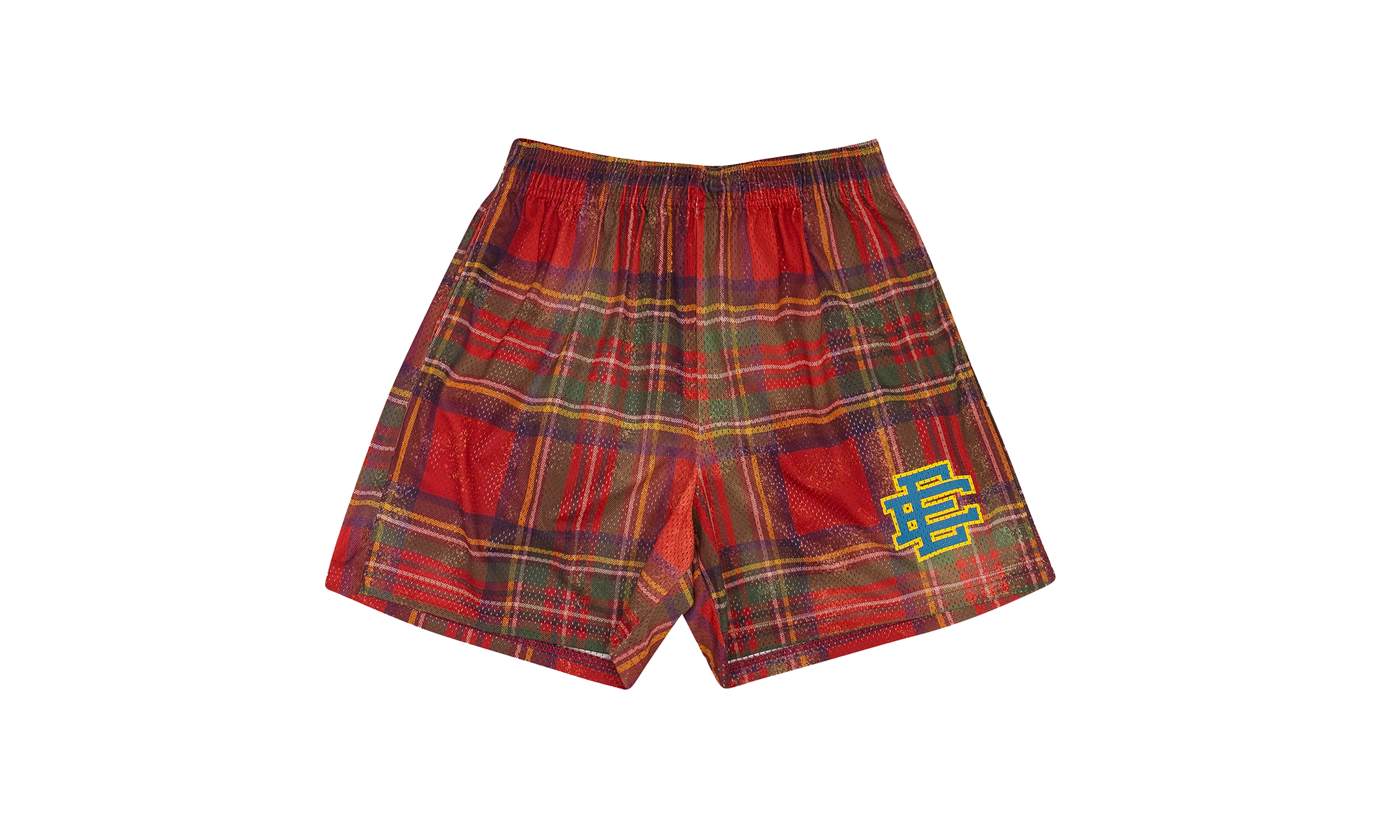 EE Basic Shorts "Plaid - GREEN" EE014