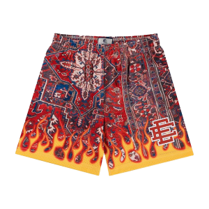 EE Basic Shorts "Red Flame" EE085