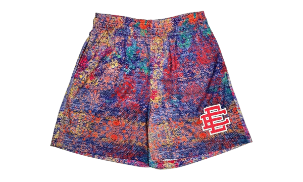 EE Basic Shorts "Rug 8 - Multicolor / Burgandy" EE162