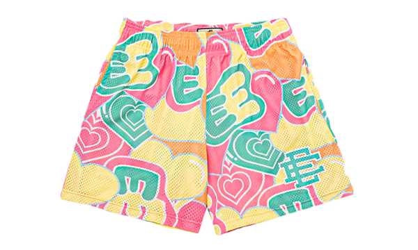 EE Basic Shorts "SS22 - Green Heart" EE722