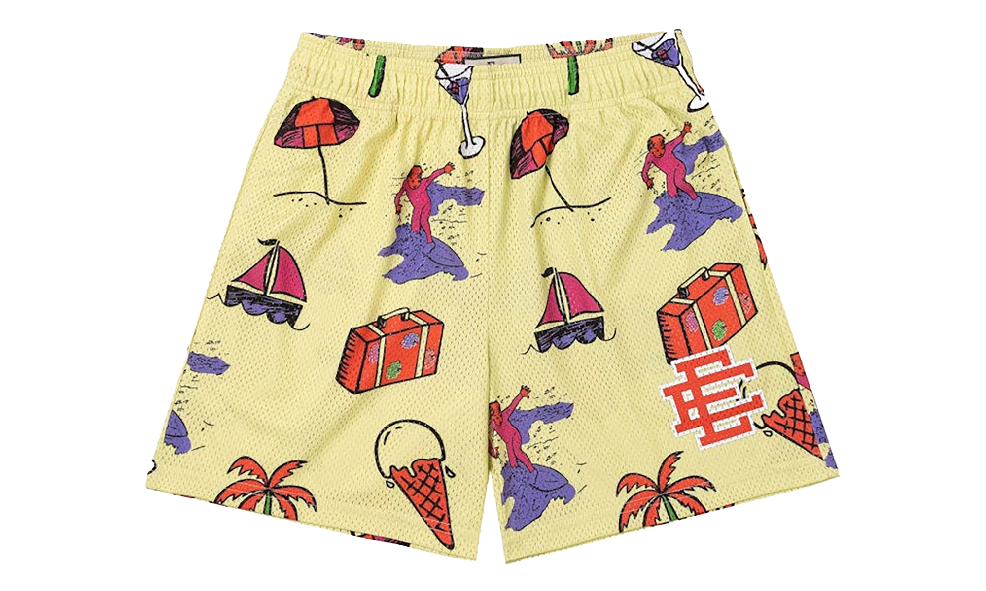 EE Basic Shorts "SS22 - Surf Yellow" EE737