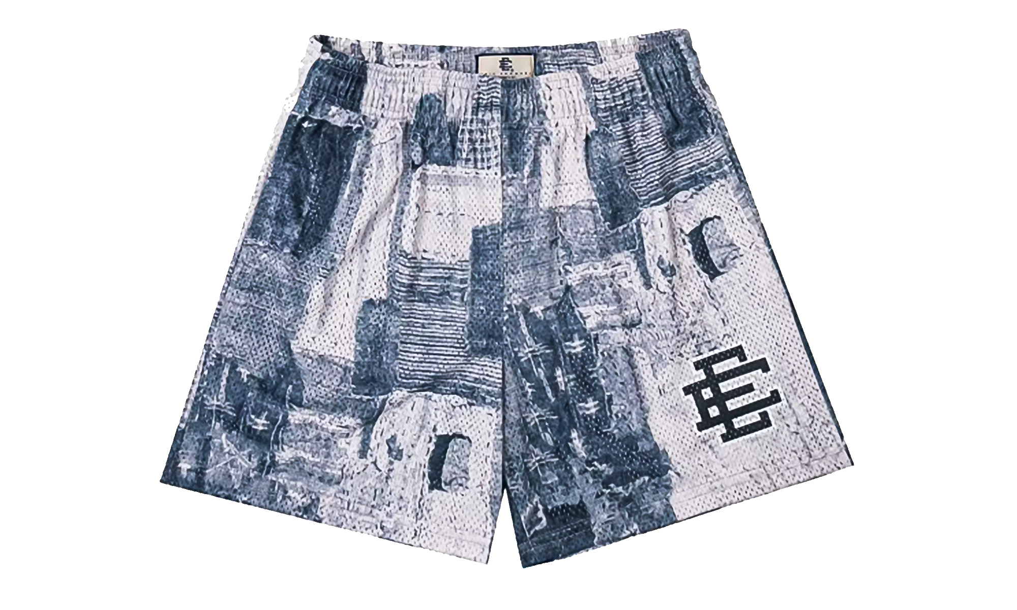 EE Basic Shorts "SS23 - Grey Boro Patchwork" EE714