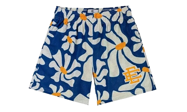 EE Basic Shorts "SS24 - Blue Daisies/Yellow" EE782