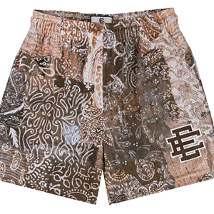 EE Basic Shorts "SS24 - Mesh Brown/ White" EE798
