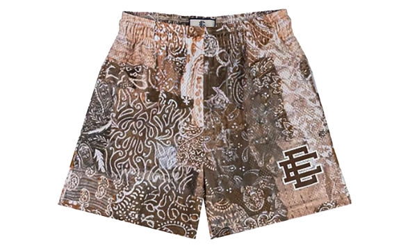 EE Basic Shorts "SS24 - Mesh Brown/ White" EE798