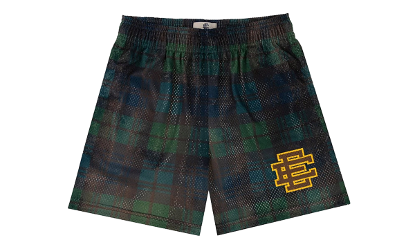 EE Basic Shorts "SS24 - Mesh-Green/Brown" EE801