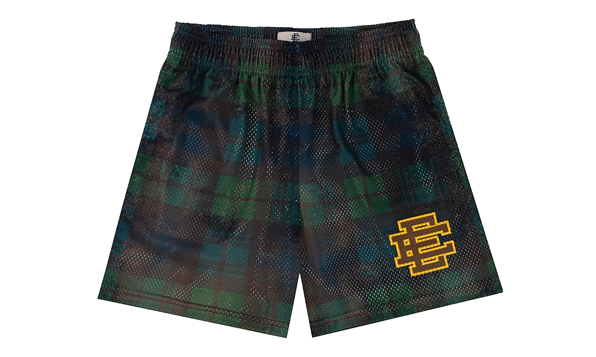 EE Basic Shorts "SS24 - Mesh-Green/Brown" EE801