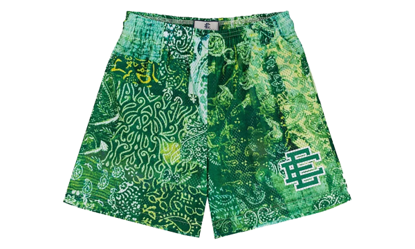 EE Basic Shorts "SS24 - Neon Green/White" EE799