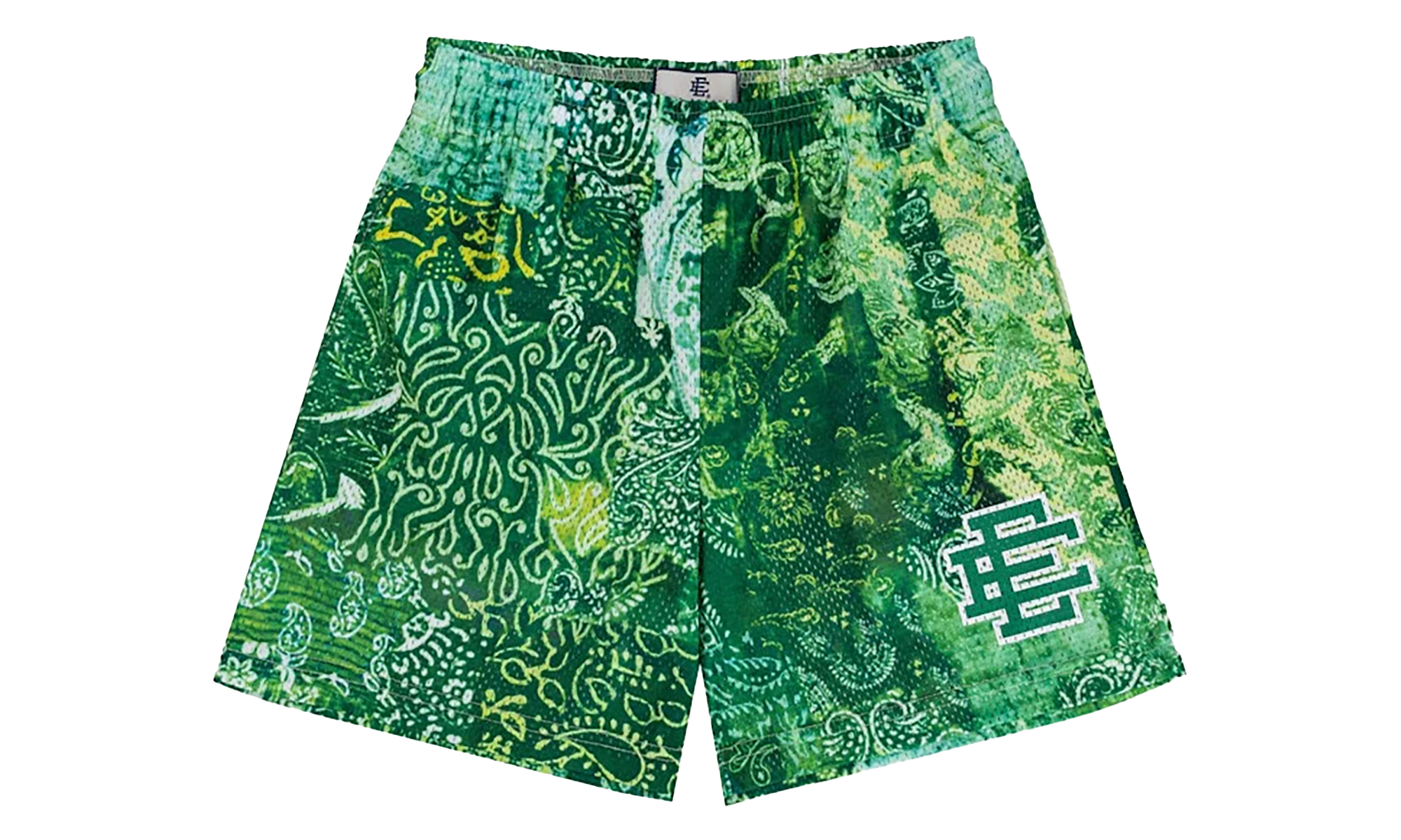 EE Basic Shorts "SS24 - Neon Green/White" EE799