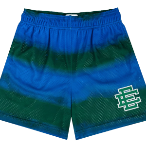 EE Basic Shorts "Stripe - Blue / Green" EE856