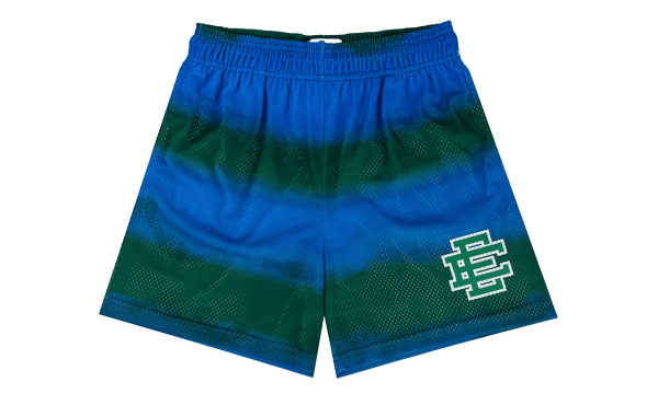 EE Basic Shorts "Stripe - Blue / Green" EE856