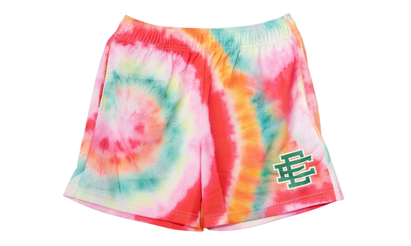 EE Basic Shorts "Tie Dye - Green" EE129